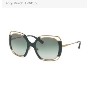 Tory Burch Rectangle Sunglasses